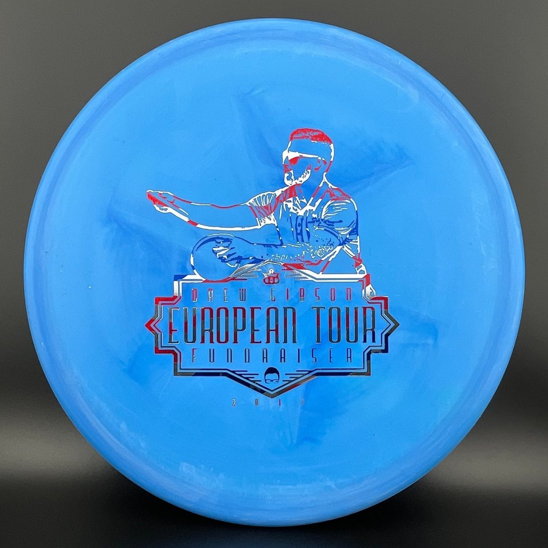 BT Hard Harp - 2012 Drew Gibson European Tour Fundraiser Stamp *Gibson Stash* Westside Discs