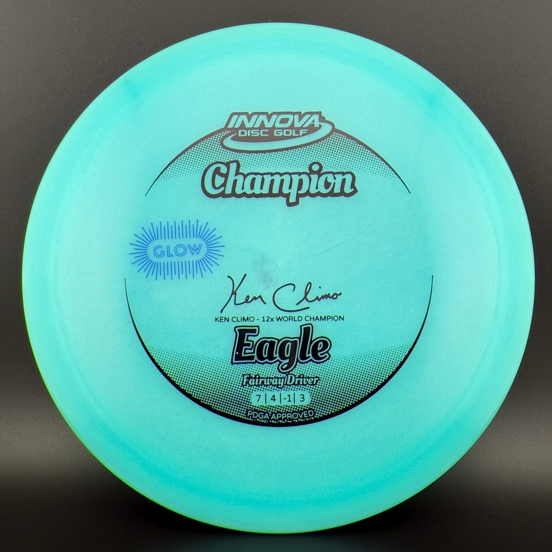 Classic Color Glow Champion Eagle - Ken Climo 12x Innova