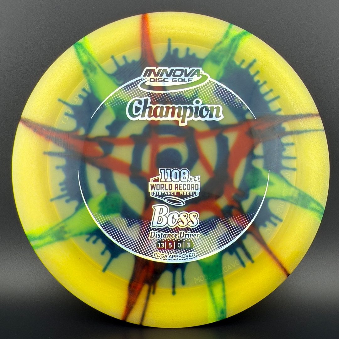 I-Dye Champion Boss - David Wiggins Jr 1108 World Record Innova