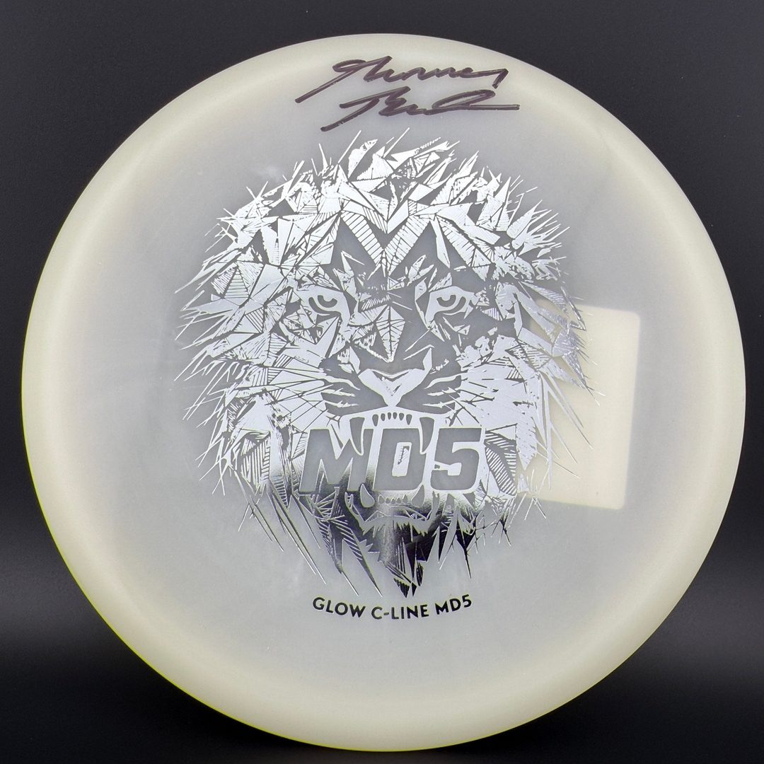 Glow C-Line MD5 - Gannon Buhr Autographed - European Open Discmania
