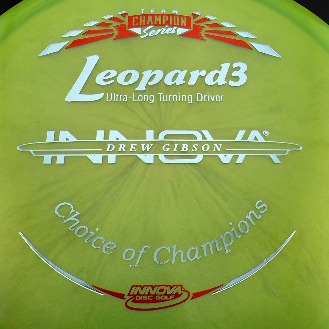 Luster Champion Leopard3 - 2019 Team Champion Jumpman *Gibson Stash* Innova