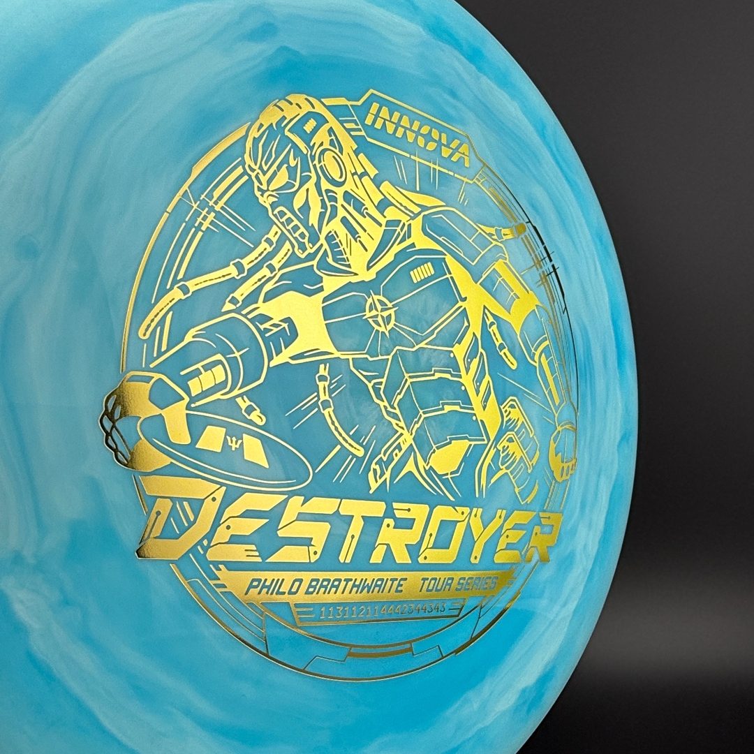 Swirly Star Destroyer - Philo Brathwaite 2025 Tour Series Innova