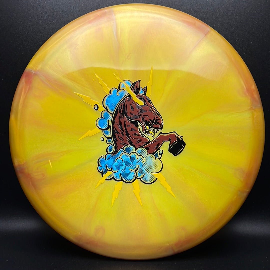 Sublime Swirl Mustang - "Ride The Lightning" 4 Foils! MINT Discs