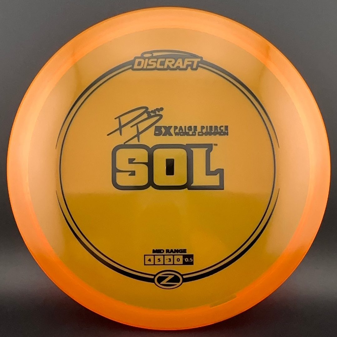 Signature Z Sol - Paige Pierce 5X World Champion Discraft