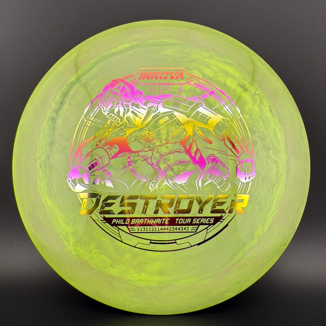 Swirly Star Destroyer - Philo Brathwaite 2025 Tour Series Innova