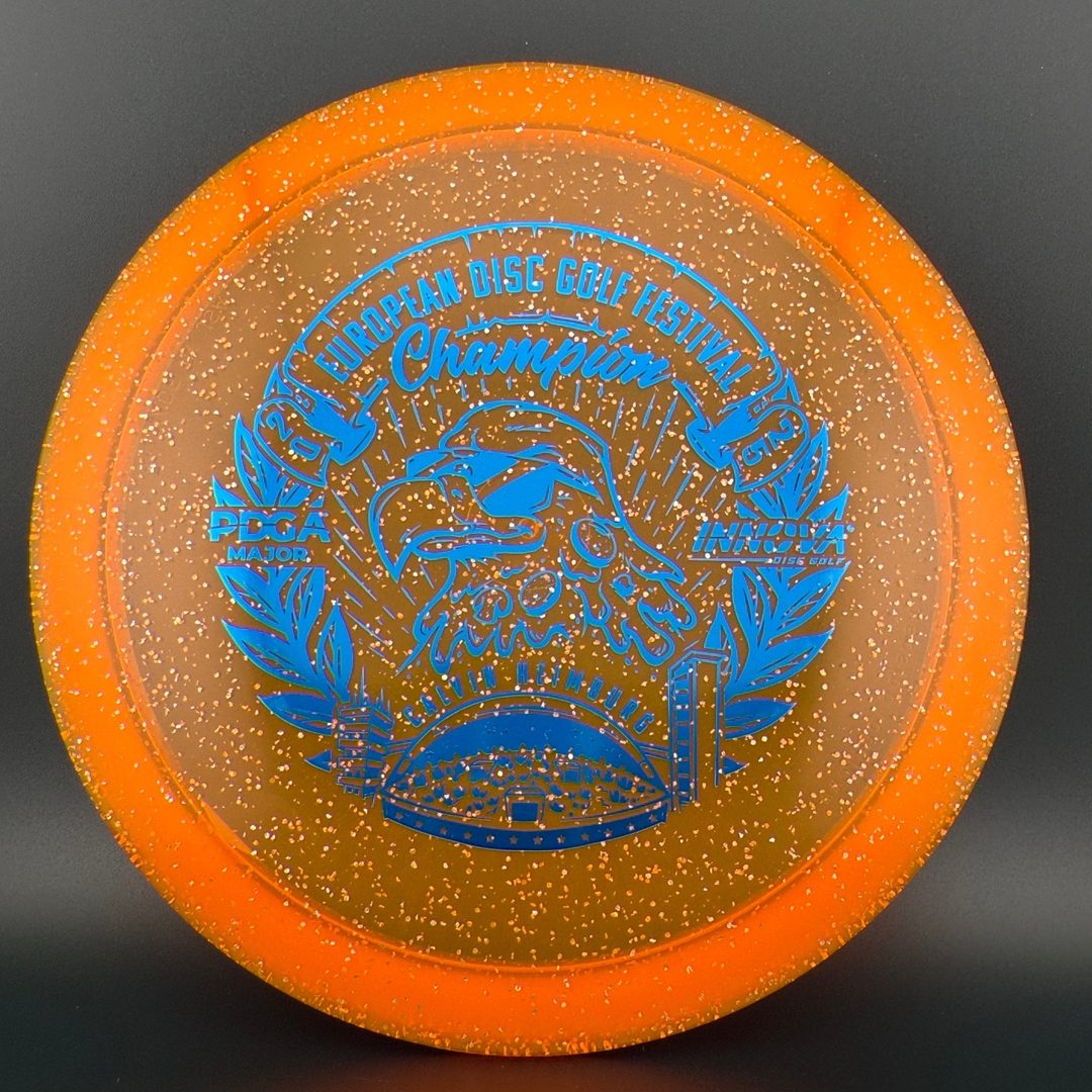 Metal Flake Champion Eagle - Calvin Heimburg 2025 EU Festival Champion Innova