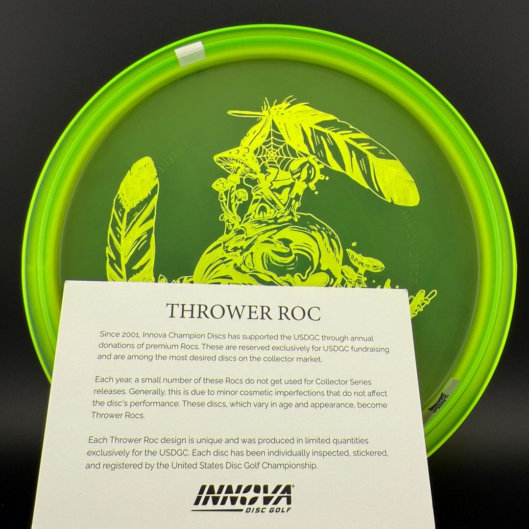 Champion Thrower Roc - "Shaman" 2025 USDGC 1/500 Innova