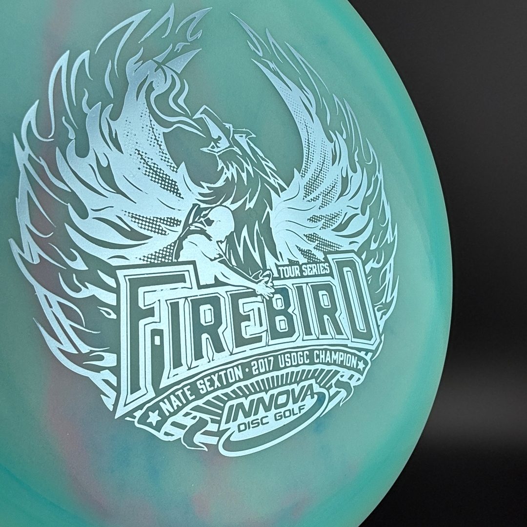 2018 Glow Champion Firebird - Swirly Blue Pink Nate Sexton TS Innova