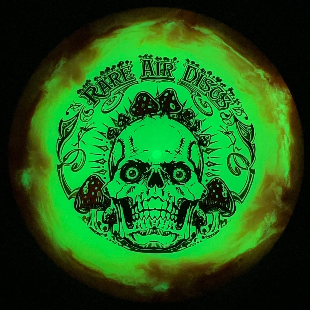 Glow Retina Chemtrail -Crushin' Amanitas by Manny Trujillo Doomsday Discs