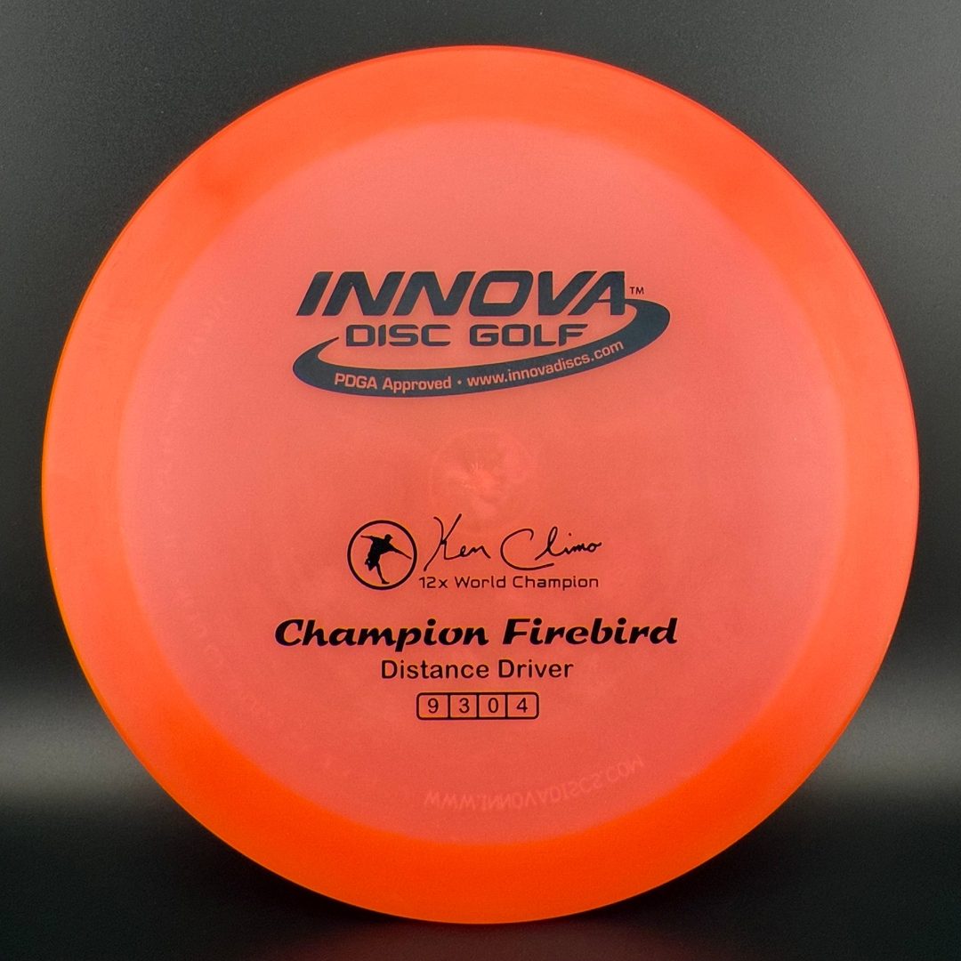 Champion Firebird Penned - FAF Ken Climo 12x *Gibson Stash* Innova