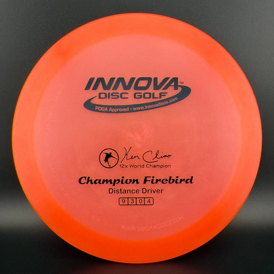 Champion Firebird Penned - FAF Ken Climo 12x *Gibson Stash* Innova