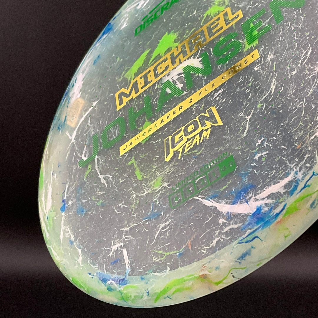 Jawbreaker Z FLX Comet - Michael Johansen Icon Team Discraft