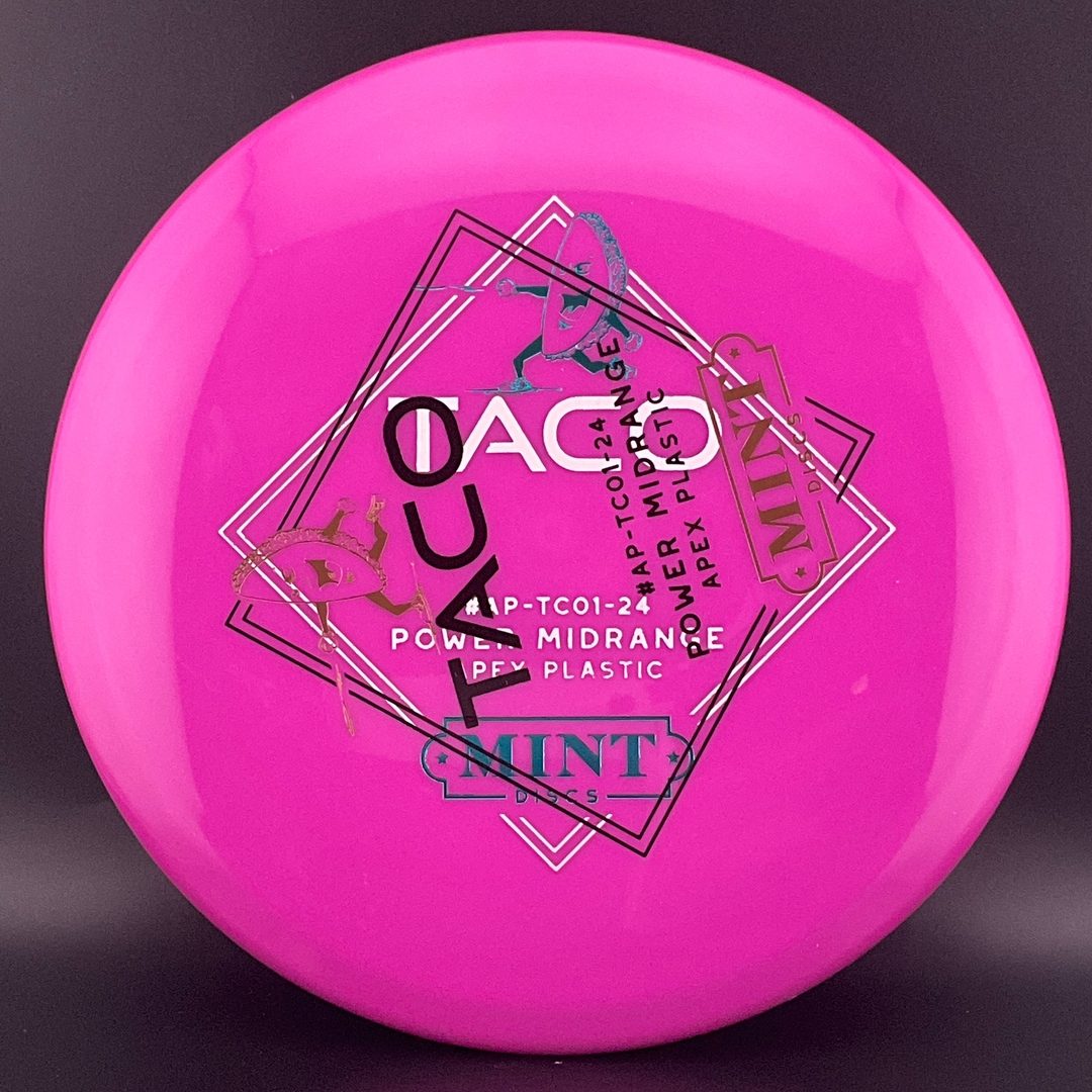Apex Taco - 2024 First Run - Double Stamp MINT Discs