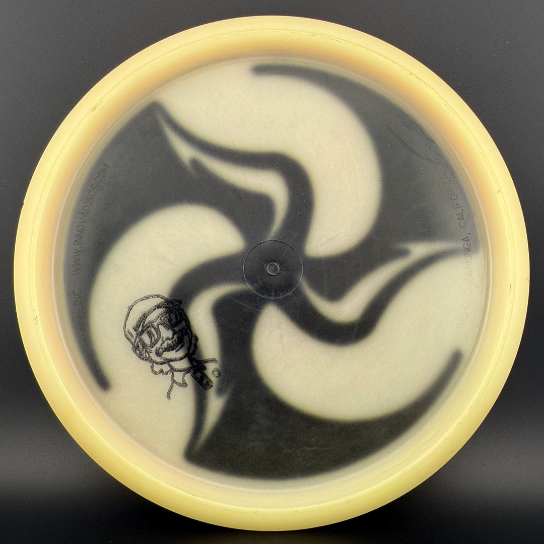 Glow C-Line MD3 Penned X-Out - Huk Dye *Colten Stash Used* Discmania
