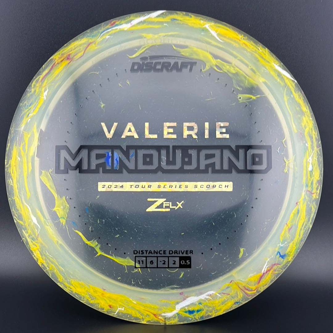 Jawbreaker Z FLX Scorch - 2024 Valerie Mandujano Tour Series Discraft