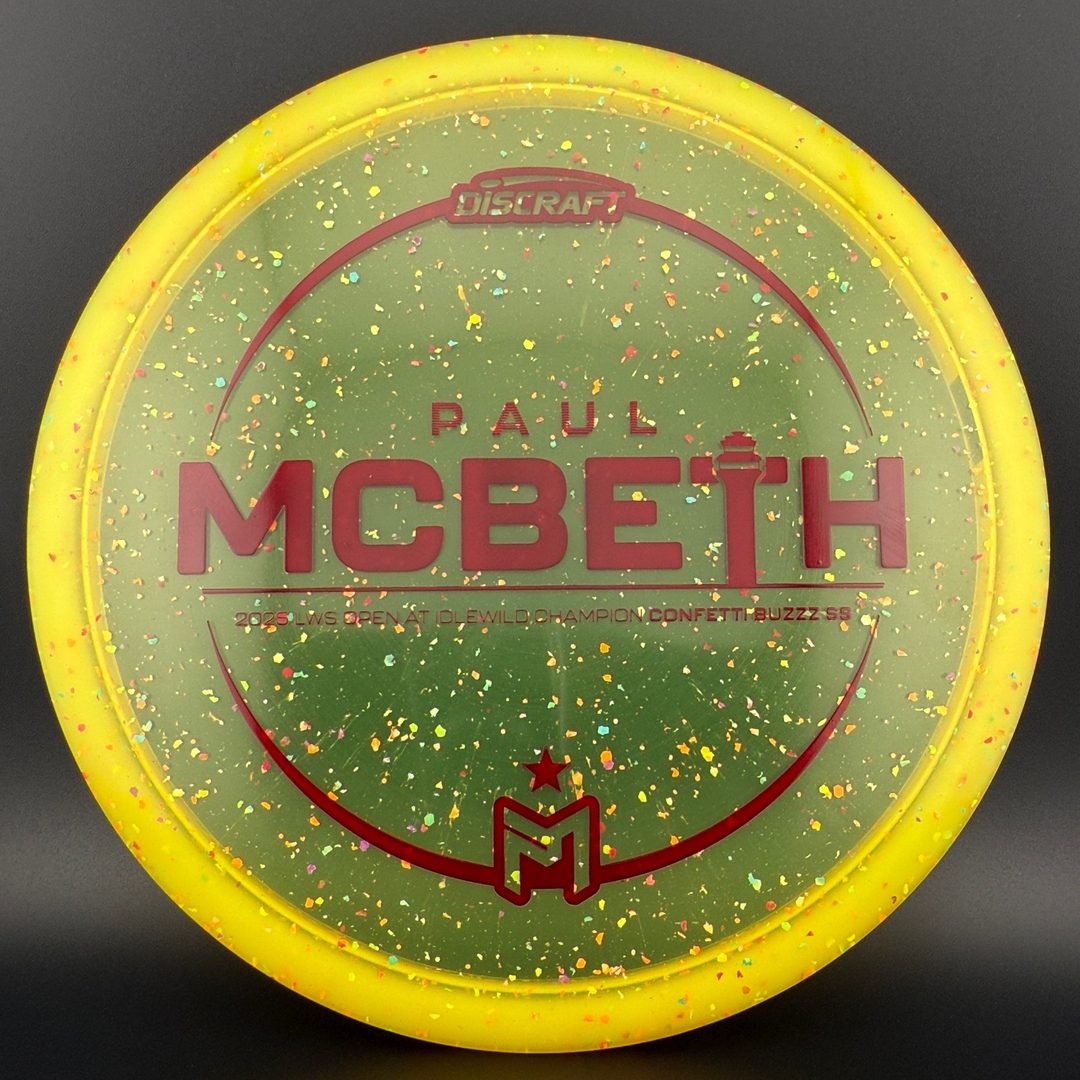 Confetti Z Buzzz SS - Paul McBeth 2025 LWS Open Discraft