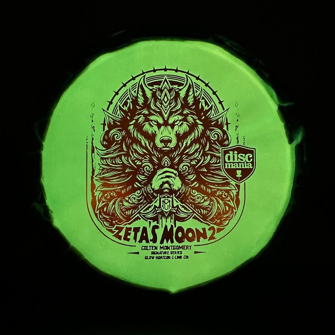 Glow Horizon C-Line CD1 - Zeta's Moon Colten Montgomery Sig Series Discmania
