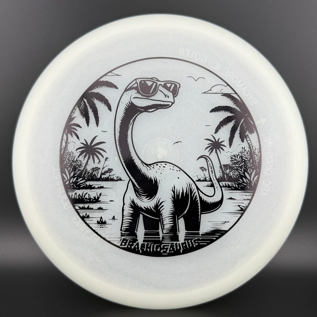 Glow Egg Shell Brachiosaurus - Special Edition Dino Discs