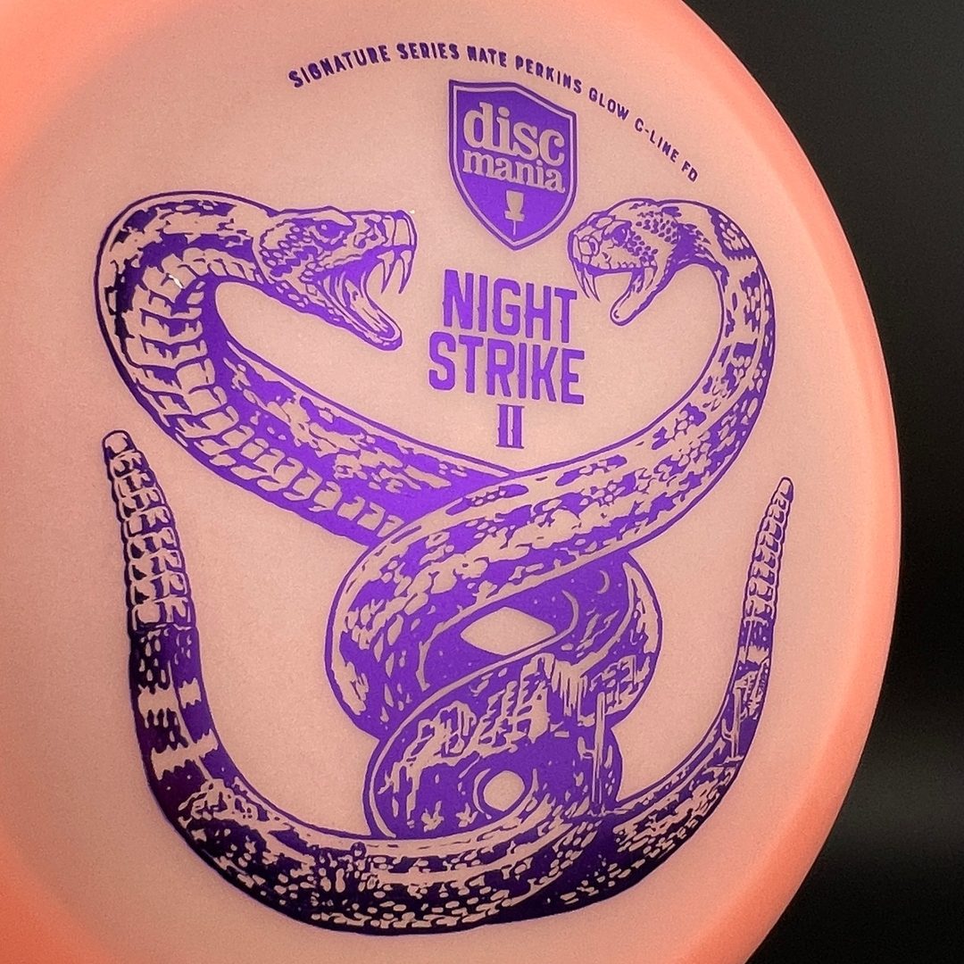 Color Glow C-line FD - Night Strike 2 - Innova Made *Warehouse Stash* Discmania