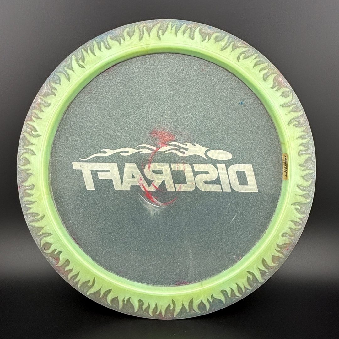 Jawbreaker Z Glo Ring Flame Scorch - Rare Glow Rim! Discraft