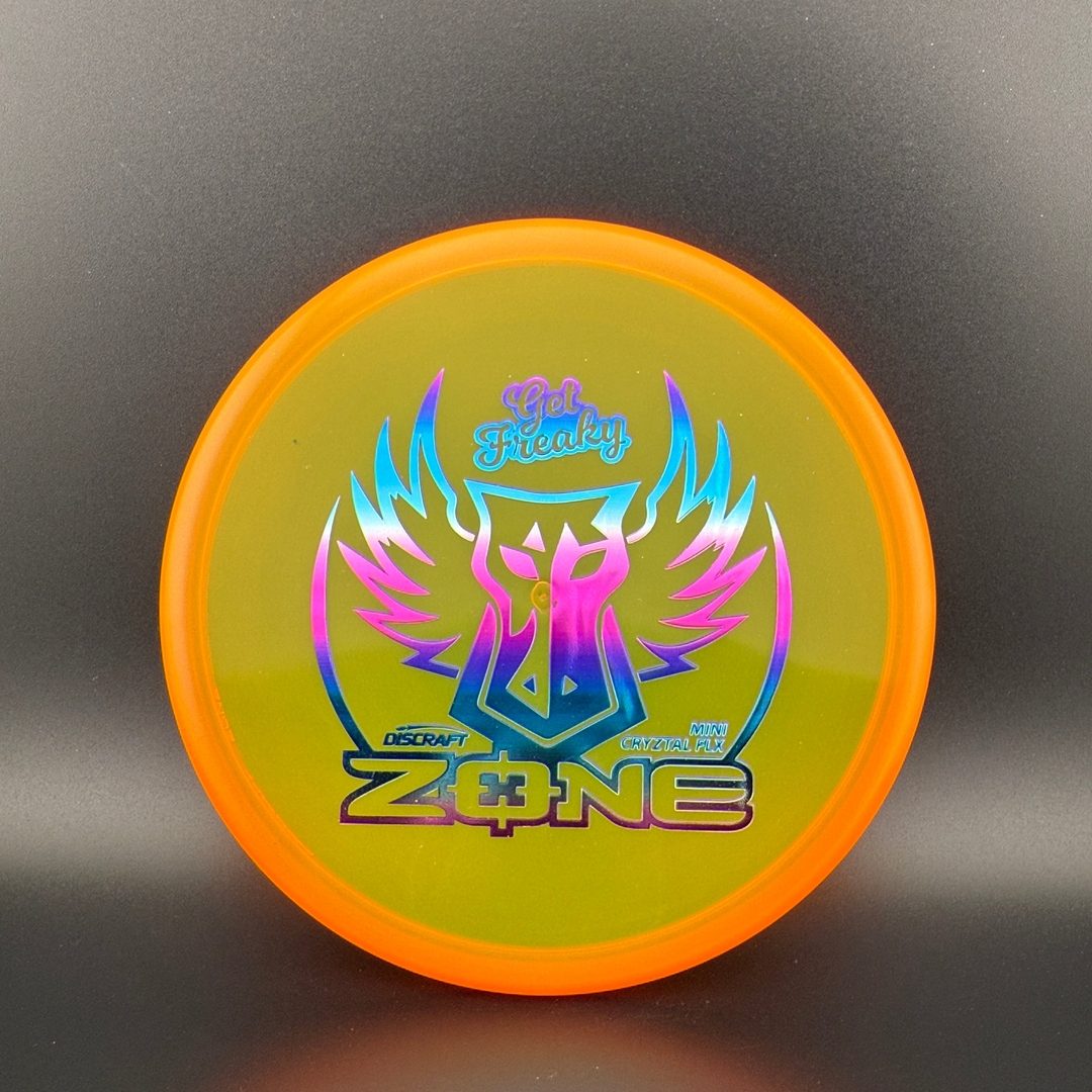 Mini Cryztal Flx Zone - Get Freaky 6" Mini Disc Discraft