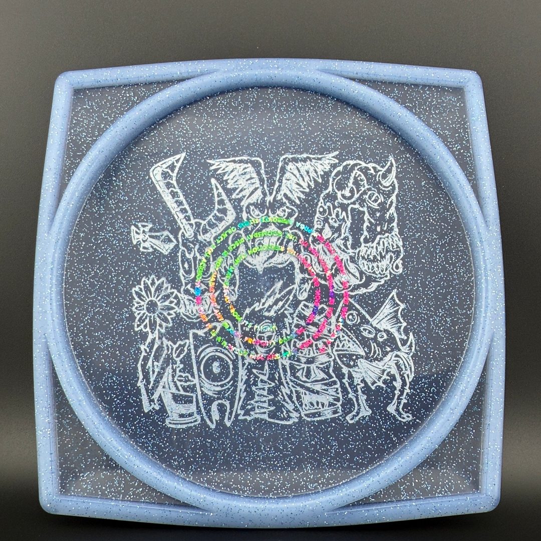 Clandestine Oxymoron - Square Novelty Disc