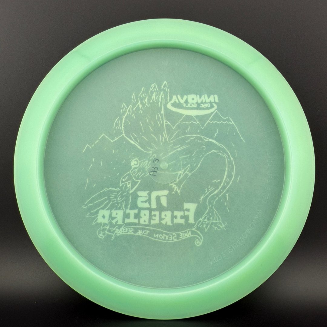 Glow Champion Firebird - Limited Sexton April Fools 2023 Stamp Innova