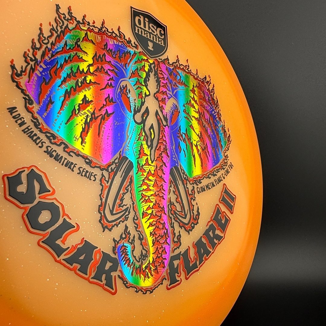 Glow Metal Flake C-Line FD3 - Solar Flare 2 - Alden Harris Discmania