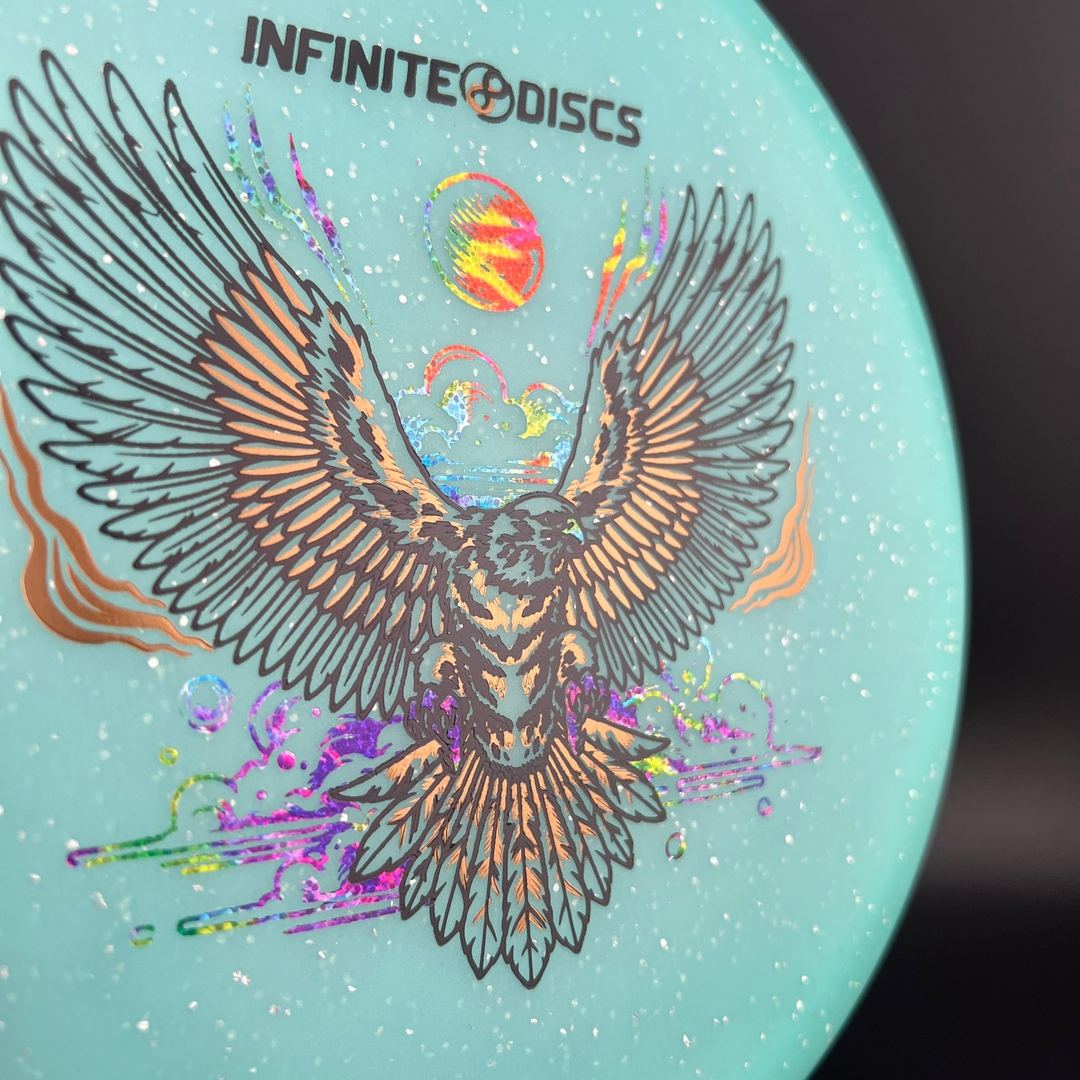 Metal Flake Glow C-Blend Tomb - Infinite Eagle - Triple Foil Infinite Discs