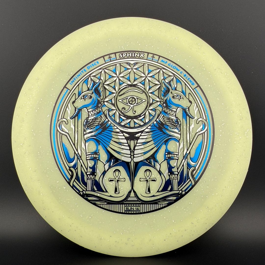Metal Flake Glow C-Blend Sphinx - Run 16 Infinite Discs