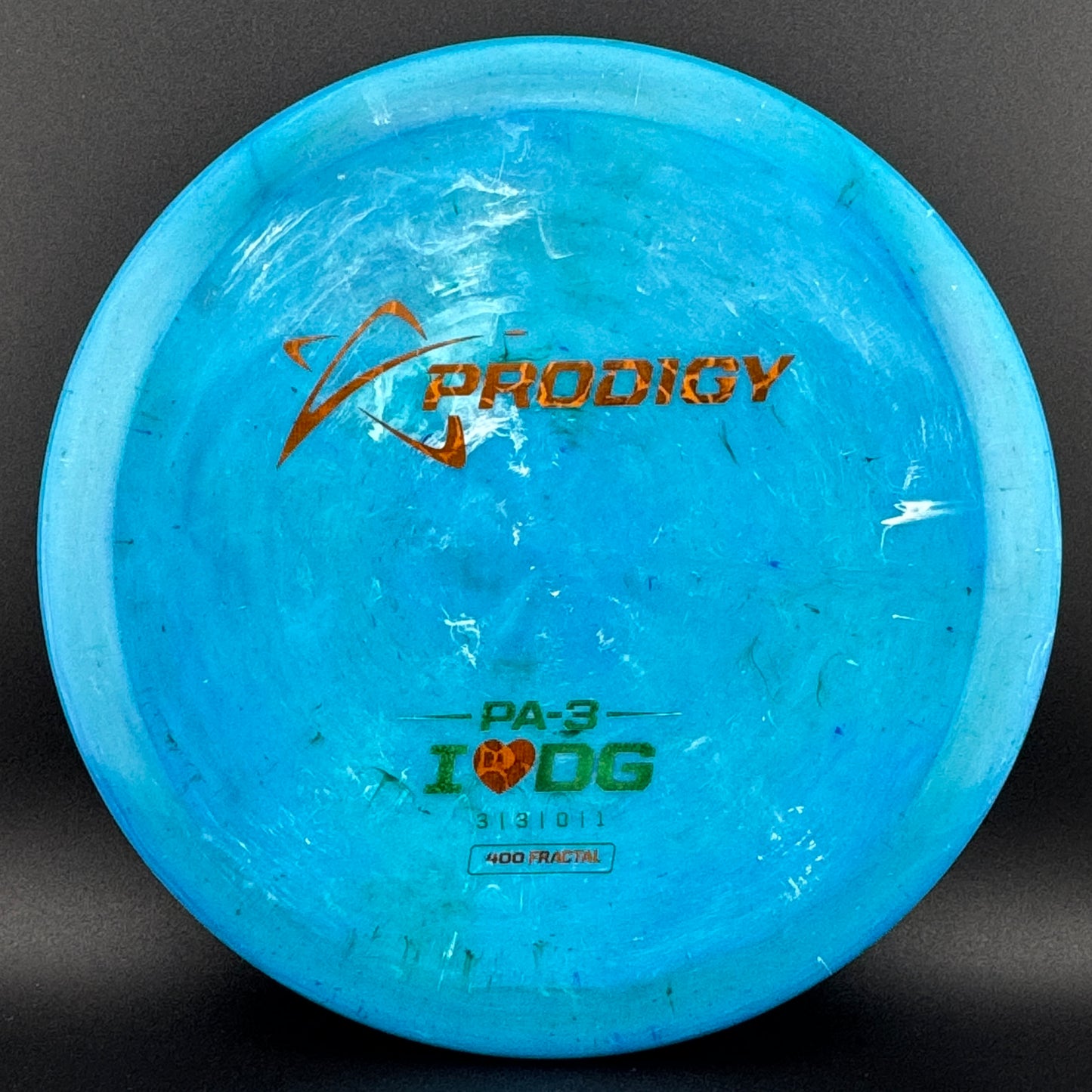 PA-3 (400 Fractal) - "I Love Disc Golf" Disc Golf Day 2026 Stamp