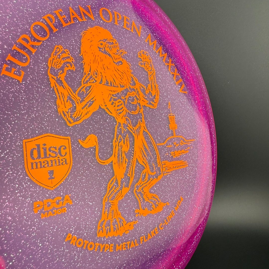 Prototype Metal Flake C-Line MD4 - European Open Discmania