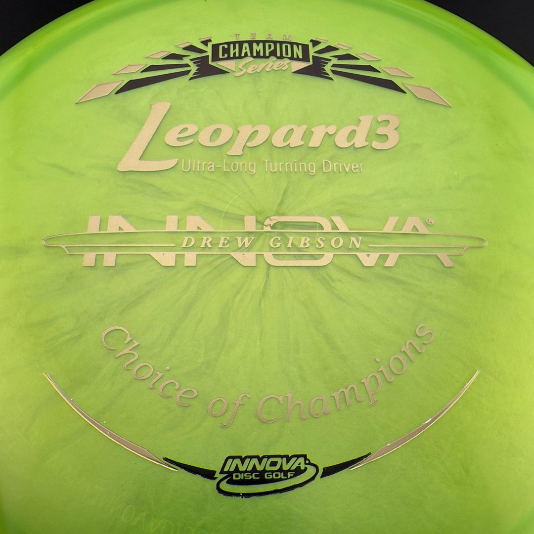 Luster Champion Leopard3 - 2019 Team Champion Jumpman *Gibson Stash* Innova