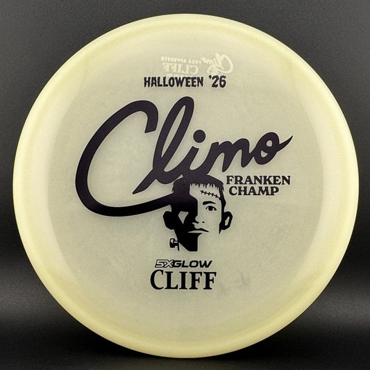 5x Glow Cliff - Franken Champ Climo Disc Golf
