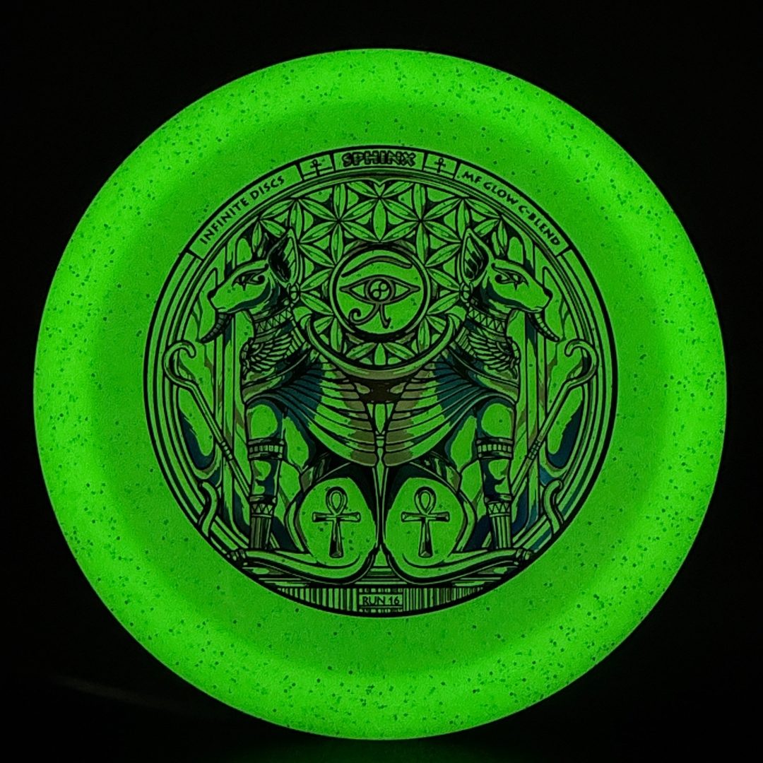 Metal Flake Glow C-Blend Sphinx - Run 16 Infinite Discs