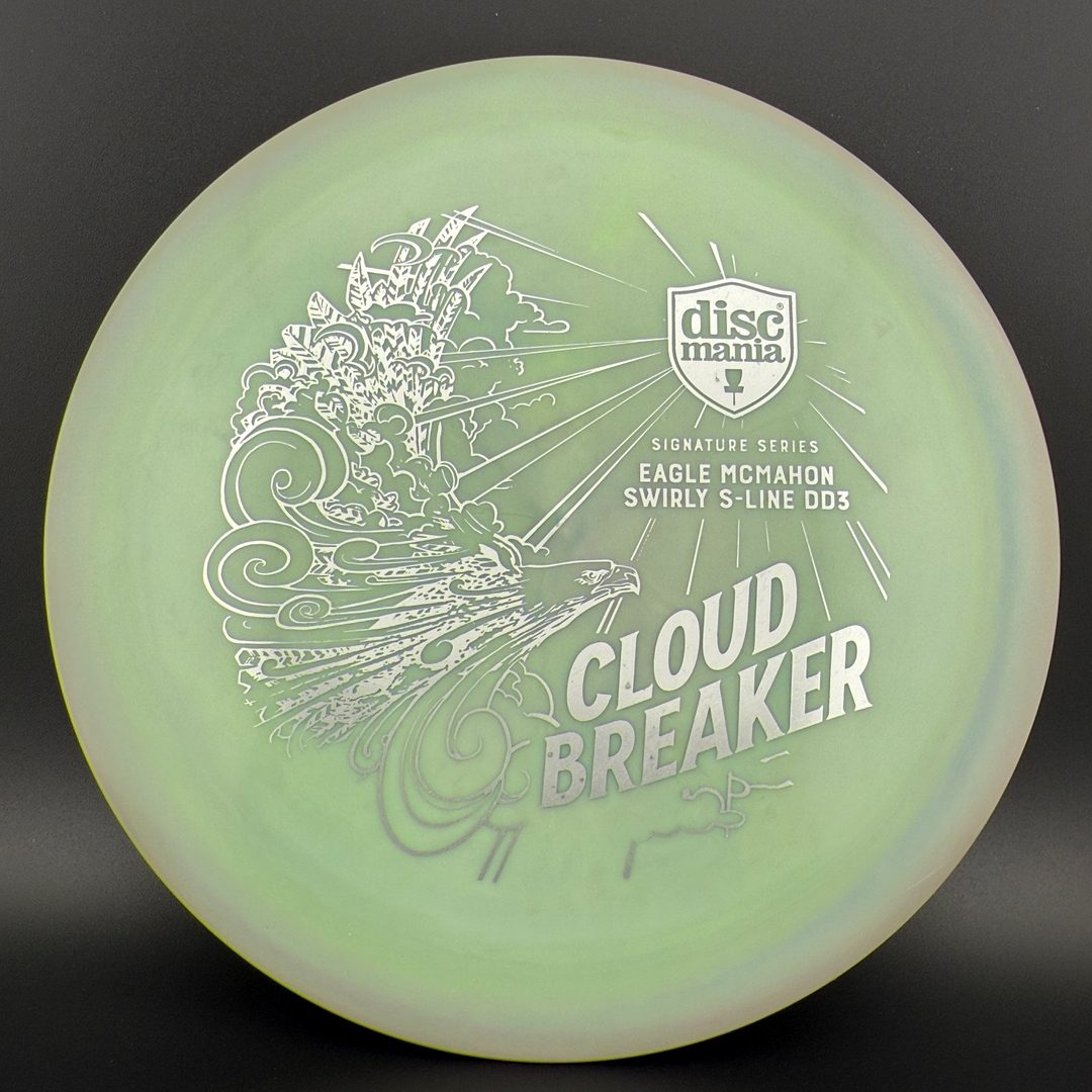 Swirly S-Line DD3 - Cloud Breaker - Gray - Eagle McMahon Sig Series Discmania