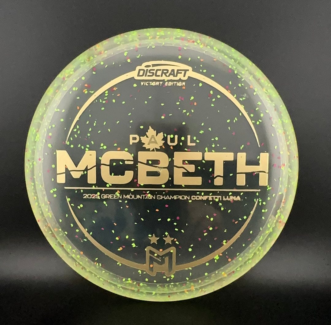 Confetti Z Luna - Victory Edition - Paul McBeth GMC 2025 Discraft