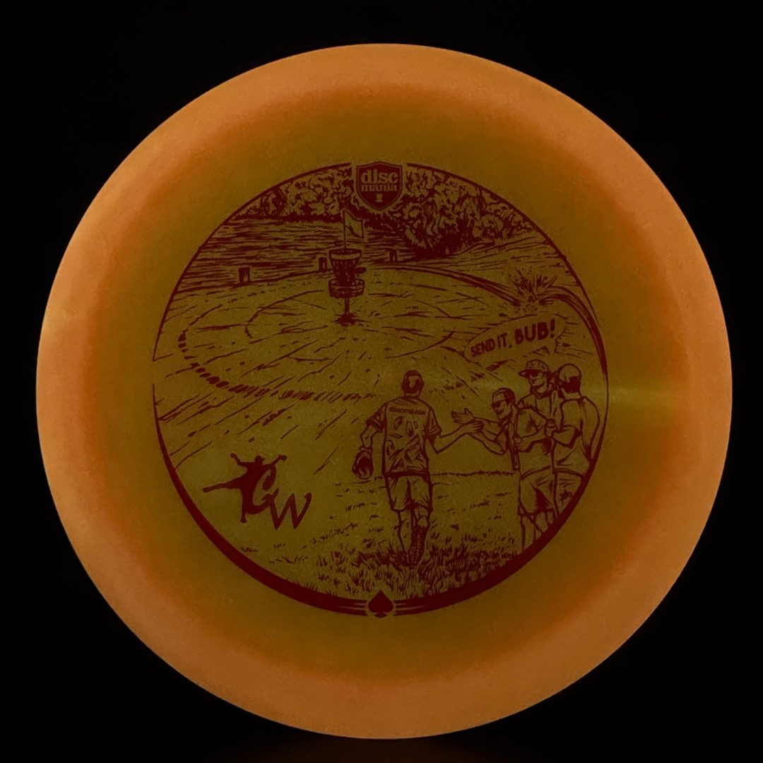 Color Glow Horizon C-Line FD1 - Casey White Send It Bub! Discmania