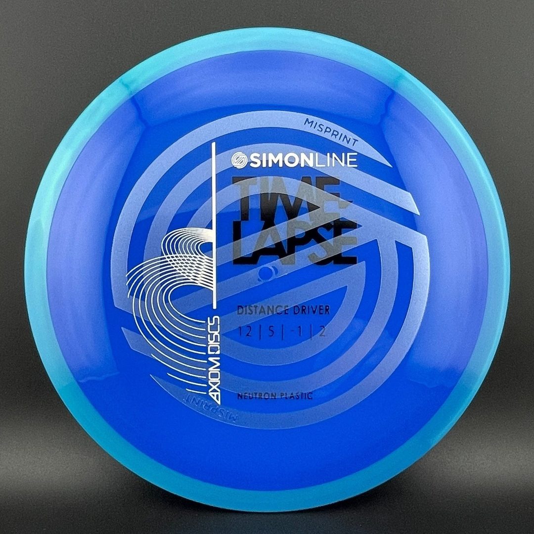 Neutron Time-Lapse Re-Tooled - Simon Line Misprint Axiom