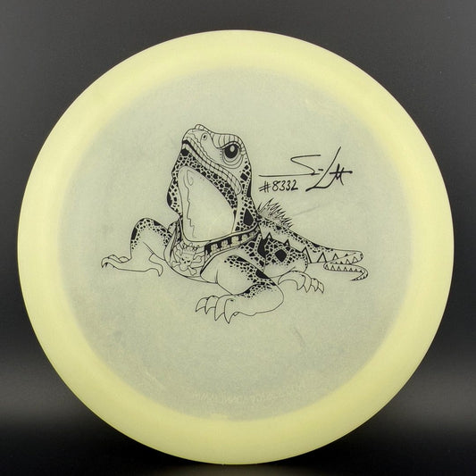 Glow C-line FD3 - Penned Run Simon Lizotte Iguana Stamp Discmania