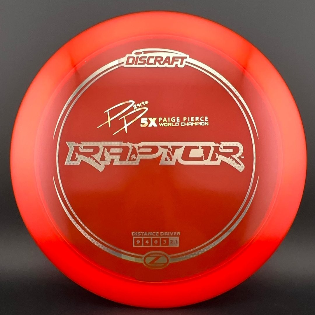 Z Line Raptor - Paige Pierce 5X World Champion Discraft