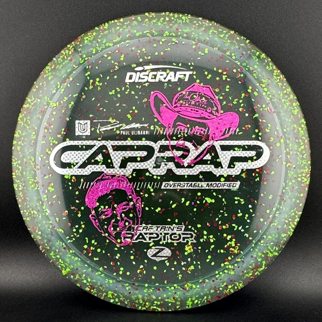 Confetti Z Captain's Raptor - Victory Edition Paul Ulibarri 2026 Discraft