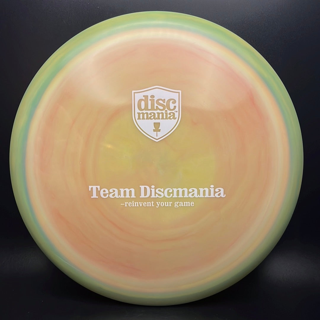 Swirly S-line DDx Penned OOP - Team Discmania Stamp Discmania