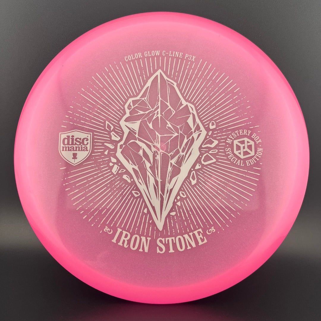 Color Glow C-Line P3X - First Run "Iron Stone" MB 23 Discmania