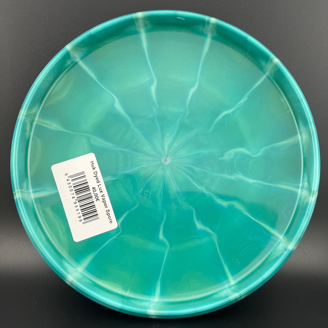 Lux Vapor Spore Prototype - Official Huk Dyed X-Out Discmania