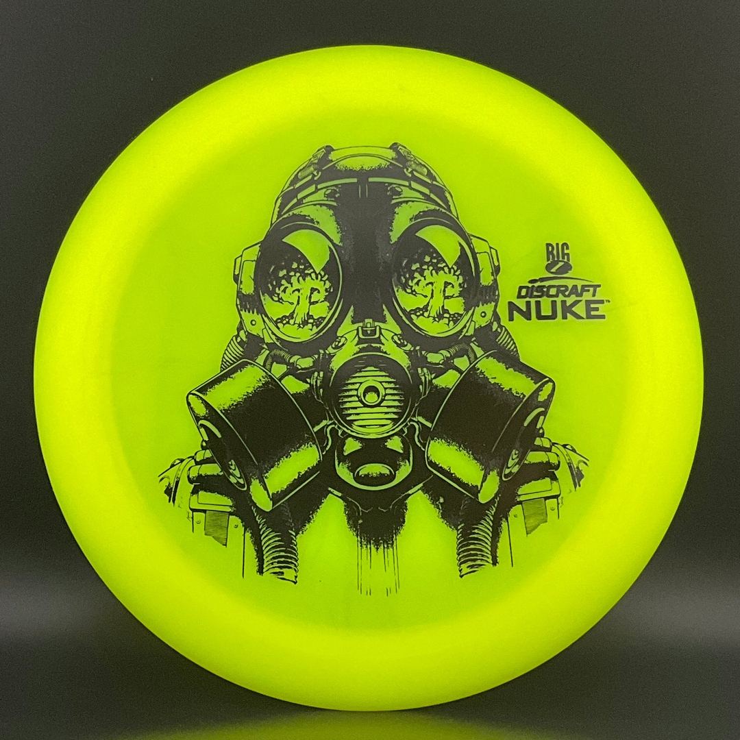 Big Z Nuke *Les White Stash* - Old Gas Mask Stamp! Discraft