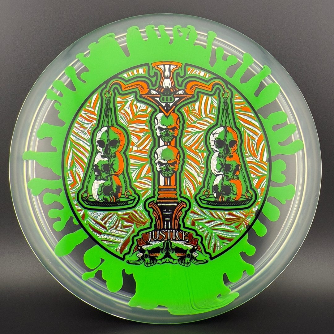 Lucid-Ice SplaDDer Justice - Scales of Justice - 10 Year Anniversary Dynamic Discs