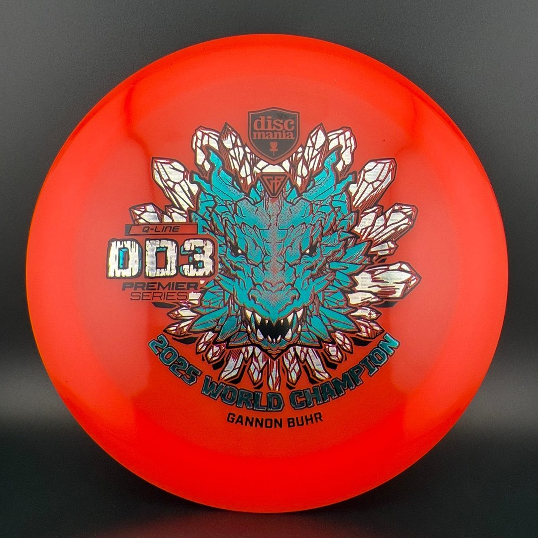 Q-Line DD3 - Gannon Buhr 2025 World Champion Discmania