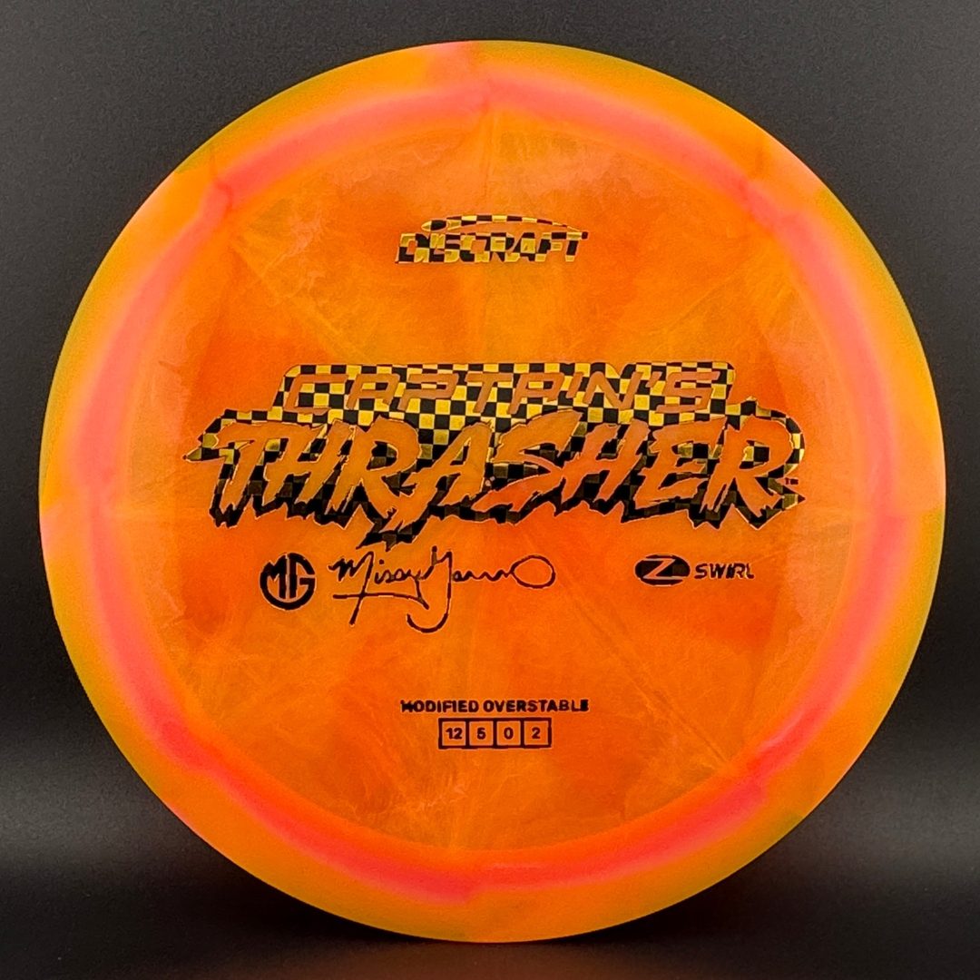 Swirly Z Captain's Thrasher - Missy Gannon 2026 Discraft
