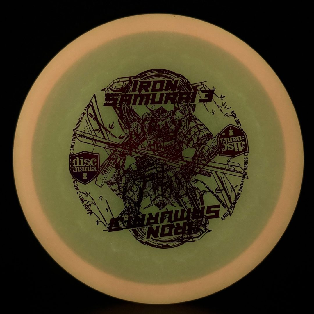 Color Glow C-Line MD3 - Iron Samurai 3 Double Stamp X-Out Discmania